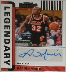 Harold Miner #LC-HMR Basketball Cards 2022 Panini Contenders Legendary Autographs Prices
