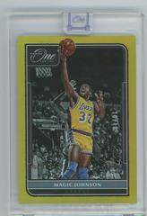 Magic Johnson [Gold] Basketball Cards 2021 Panini One and One Prices