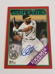 Dermis Garcia [Red] #88BA-DG Baseball Cards 2023 Topps Update 1988 Autographs Prices