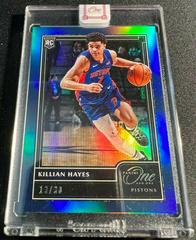 Killian Hayes [Blue] Basketball Cards 2020 Panini One and One Prices