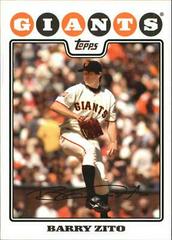 Barry Zito #2 Baseball Cards 2008 Topps Prices