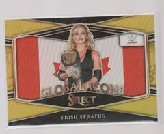 Trish Stratus [Gold Prizm] #7 Wrestling Cards 2022 Panini Select WWE Global Icons Prices