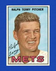 Ralph Terry #59 Baseball Cards 1967 Topps Prices