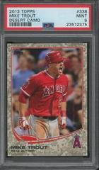 Mike Trout [Desert Camo] #338 Baseball Cards 2013 Topps Prices