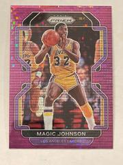 Magic Johnson [Purple Pulsar Prizm] Basketball Cards 2021 Panini Prizm Prices