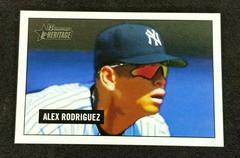 Alex Rodriguez [Mini] Baseball Cards 2005 Bowman Heritage Prices