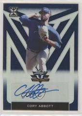 Cory Abbott [Blue] Baseball Cards 2020 Leaf Valiant Autographs Prices