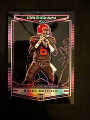 Baker Mayfield [Purple] #103 Football Cards 2018 Panini Obsidian Prices
