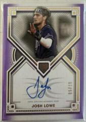 Josh Lowe [Purple] #DRA-JLO Baseball Cards 2022 Topps Definitive Rookie Autographs Prices