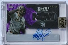 Fernando Tatis Jr. [Purple] Baseball Cards 2022 Topps Clearly Authentic Generation Now Autographs Prices