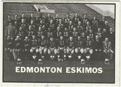 Edmonton Eskimos Football Cards 1961 Topps CFL Prices