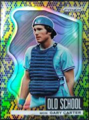 Gary Carter [Snake Skin Prizm] #OS-10 Baseball Cards 2022 Panini Prizm Old School Prices