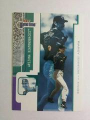 Randy Johnson #62 Baseball Cards 2001 Fleer Game Time Prices