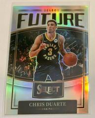 Chris Duarte [Silver Prizm] Basketball Cards 2021 Panini Select Future Prices