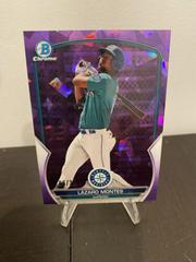 Lazaro Montes [Purple] #BCP-233 Baseball Cards 2023 Bowman Chrome Prospects Sapphire Prices