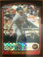Albert Pujols [Xfractor] #24 Baseball Cards 2003 Bowman Chrome Prices