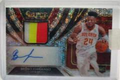 Bruno Fernando [Disco] Basketball Cards 2019 Panini Select Rookie Jersey Autographs Prices