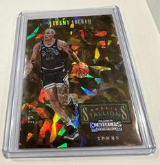 Jeremy Sochan [Cracked Ice] #10 Basketball Cards 2022 Panini Contenders Rookie Stallions Prices