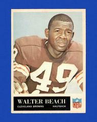 Walter Beach #30 Football Cards 1965 Philadelphia Prices