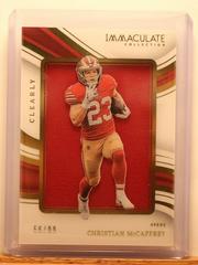 Christian McCaffrey #23 Football Cards 2023 Panini Immaculate Clearly Immaculate Jersey Prices