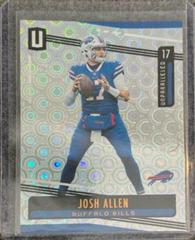 Josh Allen [Groove] Football Cards 2019 Panini Unparalleled Prices