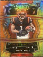 Ja'Marr Chase [Tie Dye] #RS-7 Football Cards 2021 Panini Select Rookie Selections Prices