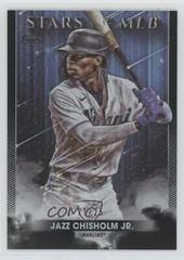 Jazz Chisholm Jr. [Black] Baseball Cards 2022 Topps Stars of MLB Prices
