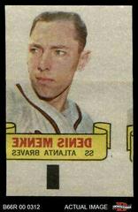 Denis Menke Baseball Cards 1966 Topps Rub Offs Prices