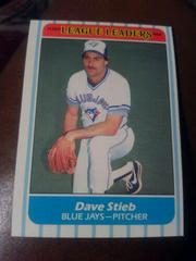 Dave Stieb #43 Baseball Cards 1986 Fleer League Leaders Prices