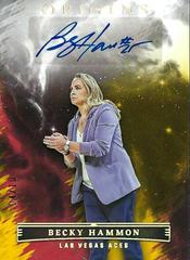Becky Hammon [Gold] #OA-BKY Basketball Cards 2023 Panini Origins WNBA Autographs Prices