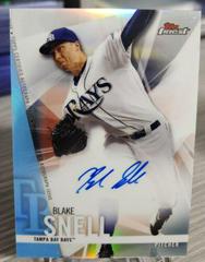 Blake Snell [Red Wave Refractor] #FA-BS Baseball Cards 2017 Topps Finest Autographs Prices