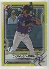 Terrin Vavra [Yellow Foil] #BFE-100 Baseball Cards 2021 Bowman 1st Edition Prices