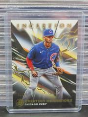Cristian Hernandez [Gold Foil Electricity] #3 Baseball Cards 2023 Bowman Inception Prices