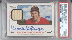Brooks Robinson Baseball Cards 2022 Topps Heritage Flashbacks Autograph Relics Prices