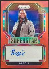 Reggie [Red Prizm] Wrestling Cards 2022 Panini Prizm WWE Superstar Autographs Prices