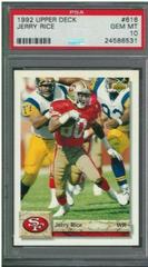 Jerry Rice Football Cards 1992 Upper Deck Prices