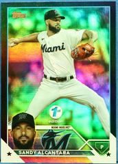 2023 Topps Series 1 Sandy Alcantara #107 Miami Marlins Baseball Card