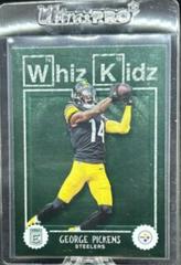George Pickens [Green] #WK-26 Football Cards 2023 Panini Donruss Elite Whiz Kidz Prices
