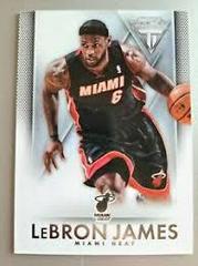 Lebron James Basketball Cards 2013 Panini Titanium Prices