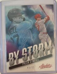 Tyler O'Neill [Spectrum Red] #BYS-7 Baseball Cards 2022 Panini Absolute By Storm Prices