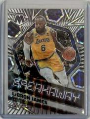 LeBron James [White] #2 Basketball Cards 2022 Panini Mosaic Breakaway Prices