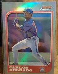 Carlos Delgado [Refractor] Baseball Cards 1997 Bowman Chrome Prices