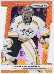 Pekka Rinne [Orange Die Cut Prizm] Hockey Cards 2013 Panini Prizm Prices