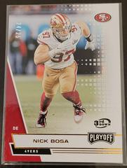 Nick Bosa [3rd Down] #112 Football Cards 2020 Panini Playoff Prices