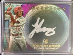 Joshua Baez #ISS-JB Baseball Cards 2022 Bowman Inception Silver Signings Autographs Prices