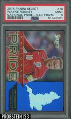 Wayne Rooney [Blue Prizm ] #16 Soccer Cards 2015 Panini Select National Pride Prices