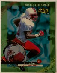 Torry Holt #68 Football Cards 1999 UD Ionix Prices