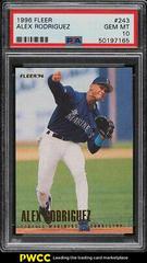 Alex Rodriguez #243 Baseball Cards 1996 Fleer Prices