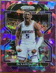 De'Aaron Fox [Purple Ice Prizm] Basketball Cards 2021 Panini Prizm Prices