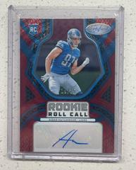 Aidan Hutchinson [Red Etch] Football Cards 2022 Panini Certified Rookie Roll Call Signatures Prices